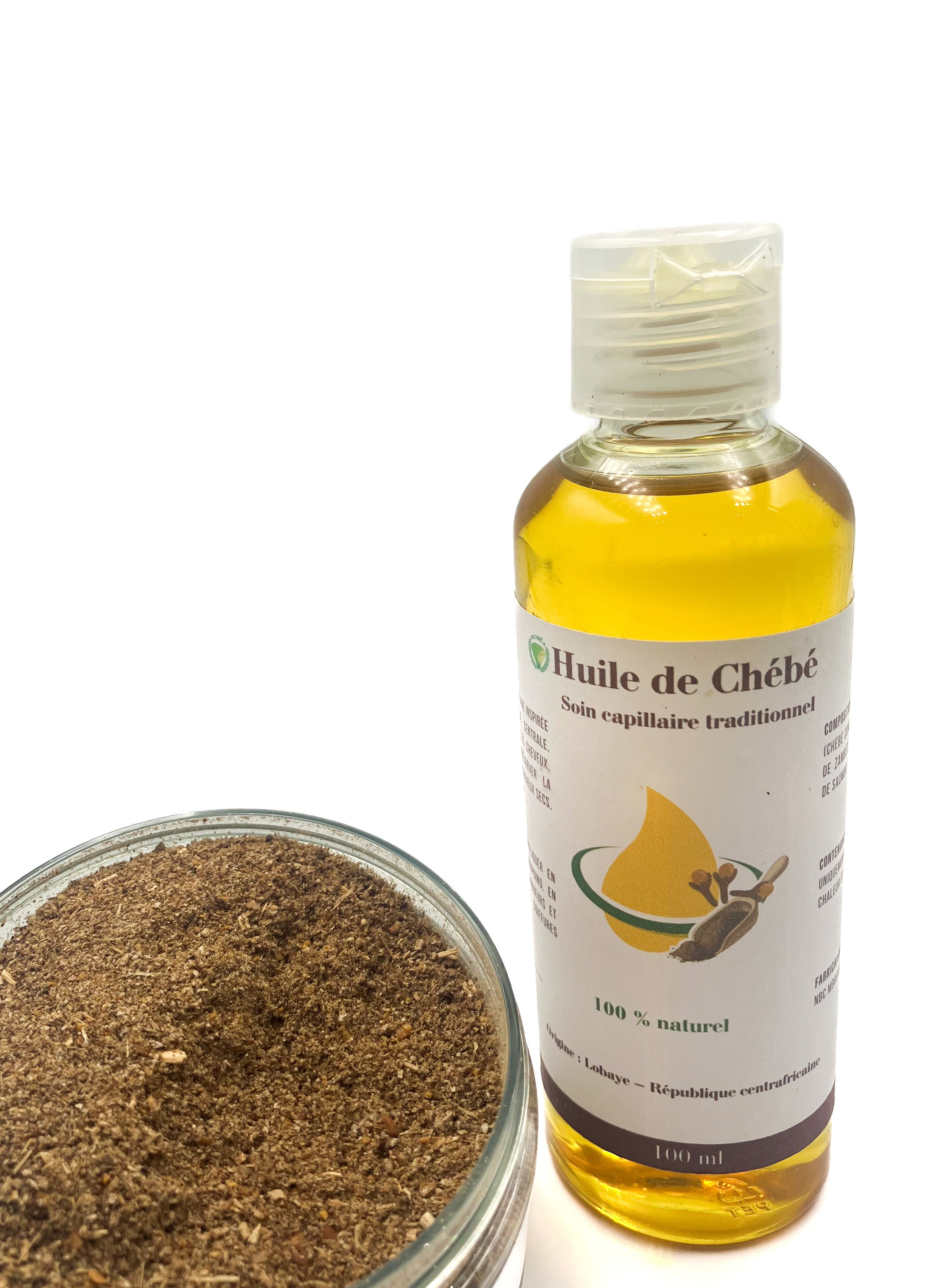 Huile de Chébé de Bocaranga – 100 ml