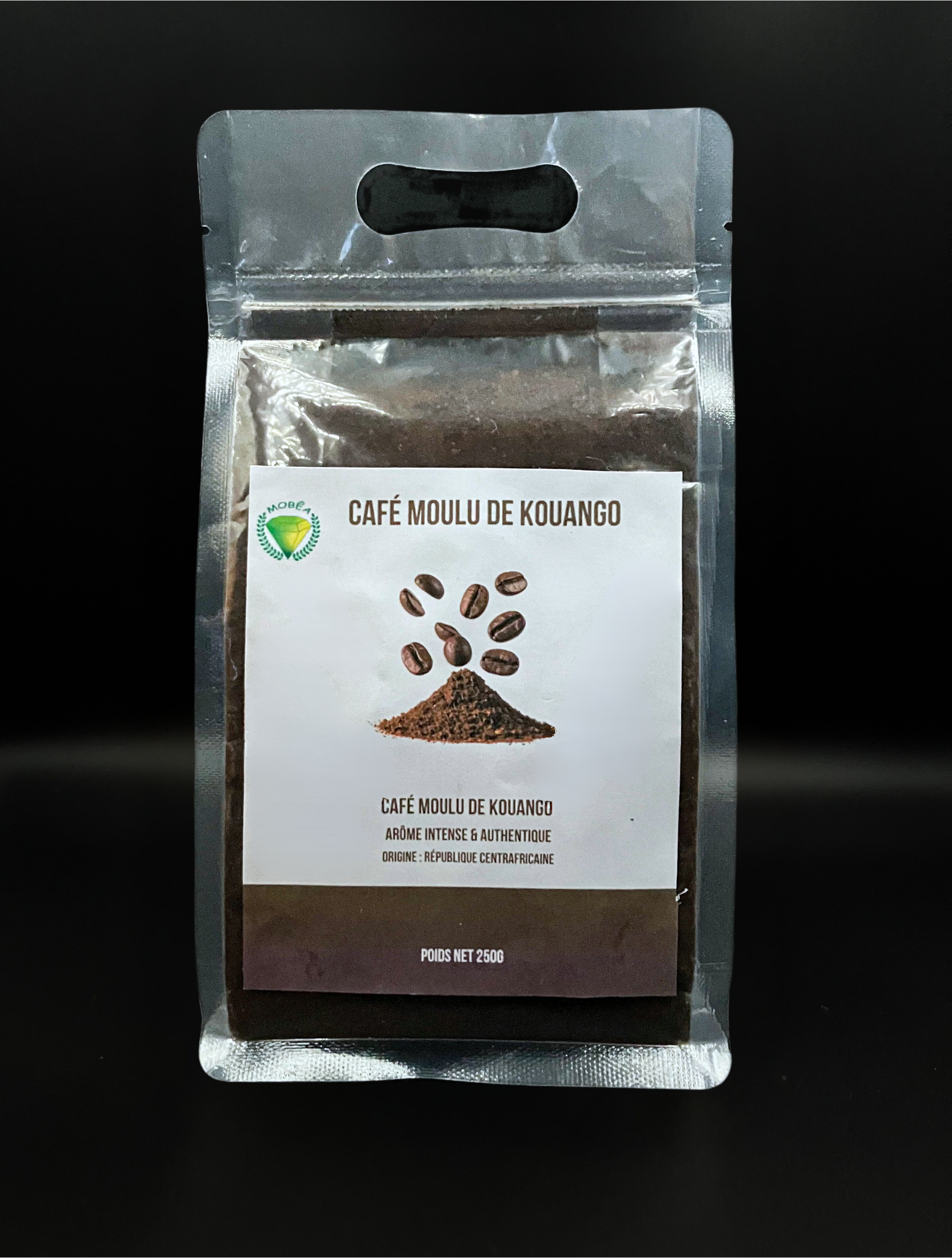Café moulu de Kouango – République centrafricaine 250 g