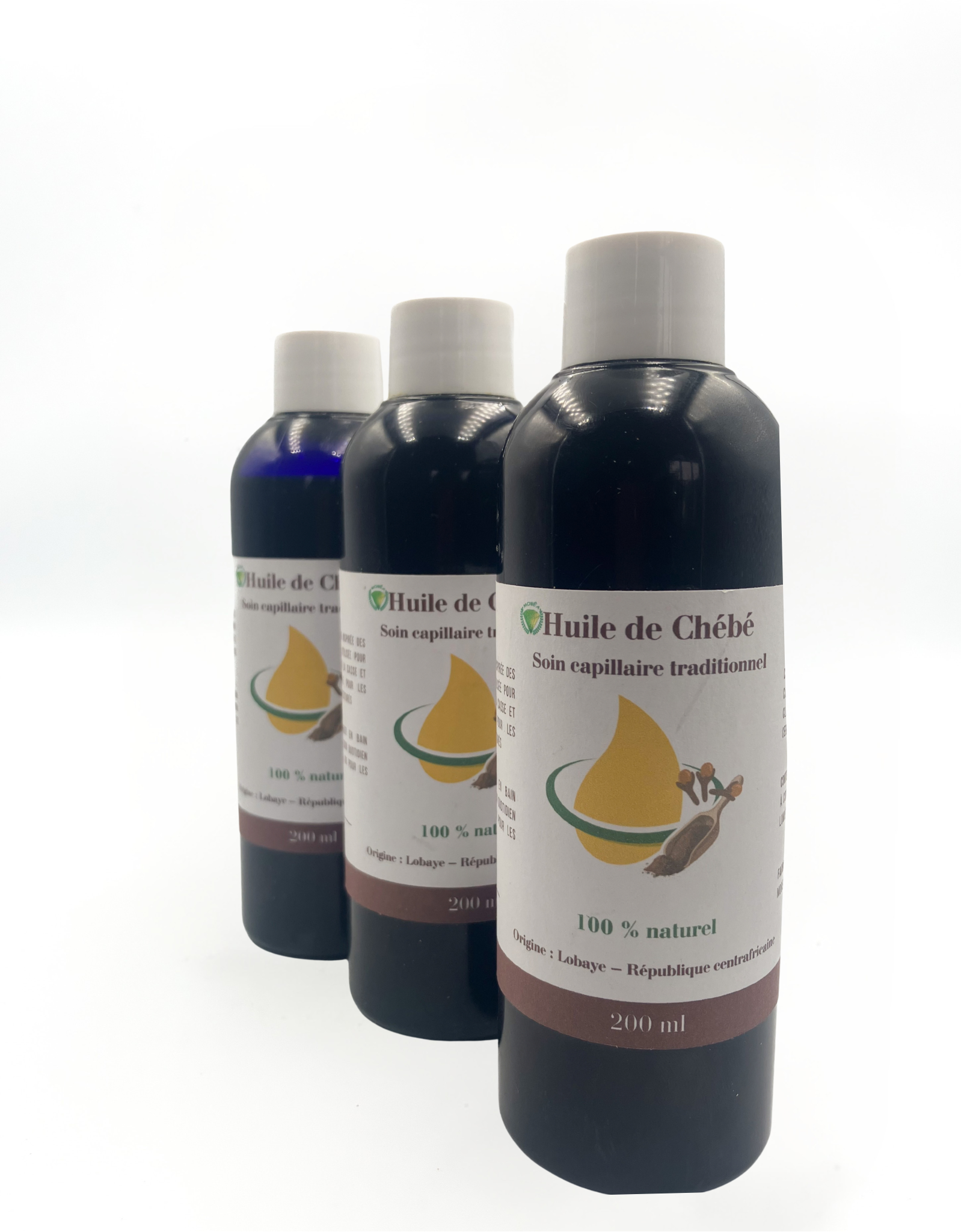 Huile de Chébé de Bocaranga – 200 ml Soin capillaire traditionnel – Grand format