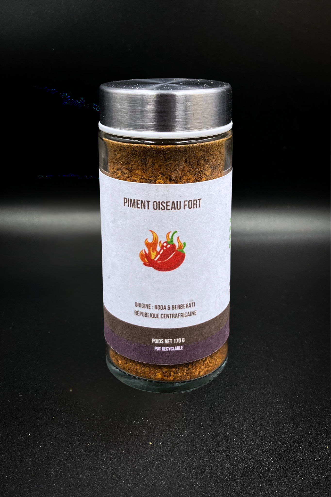 Piment Oiseau – Origine Boda & Berberati (RCA) – 170 g